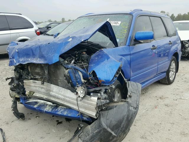 JF1SG66618H726021 - 2008 SUBARU FORESTER S Mavi foto 2