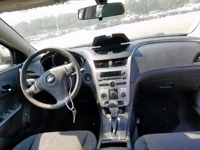 1G1ZC5E07AF175471 - 2010 CHEVROLET MALIBU 1LT TEAL photo 9