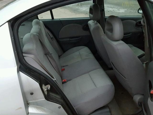 1G8AZ55F67Z127971 - 2007 SATURN ION LEVEL SILVER photo 6