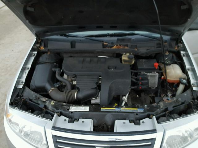 1G8AZ55F67Z127971 - 2007 SATURN ION LEVEL SILVER photo 7