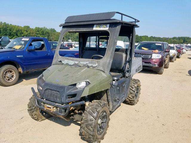 4XARH50A8DE219598 - 2013 POLARIS RANGER 500 GREEN photo 2