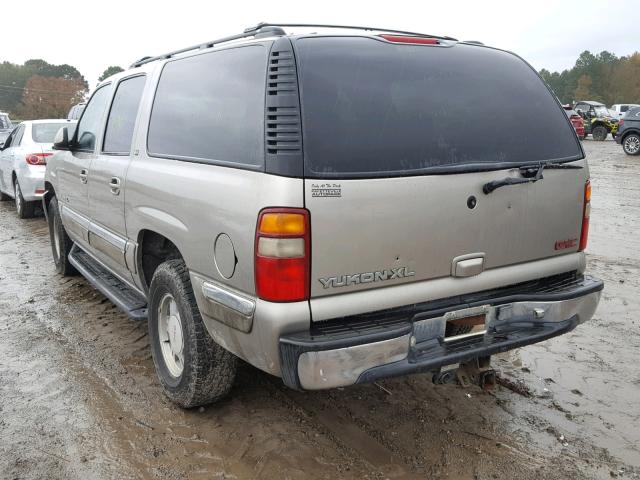 3GKEC16T41G288188 - 2001 GMC YUKON XL C BROWN photo 3