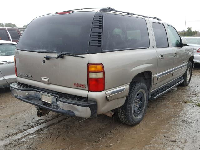 3GKEC16T41G288188 - 2001 GMC YUKON XL C BROWN photo 4