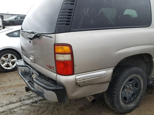 3GKEC16T41G288188 - 2001 GMC YUKON XL C BROWN photo 9