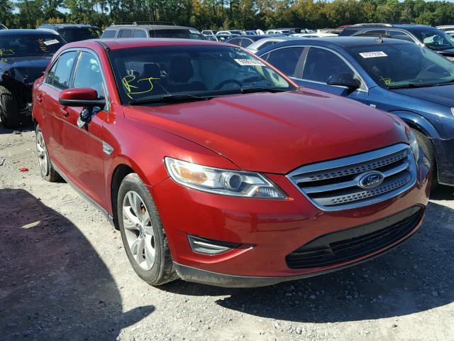 1FAHP2EW2BG173736 - 2011 FORD TAURUS SEL RED photo 1