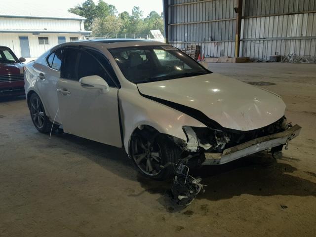 JTHBK262892085905 - 2009 LEXUS IS 250 WHITE photo 1