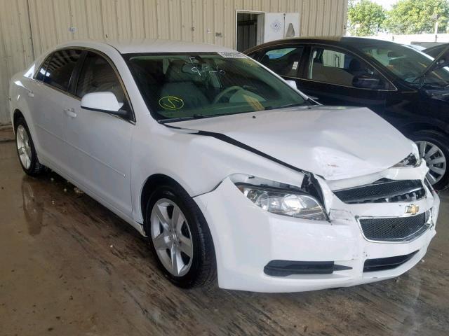 1G1ZA5EU1BF194625 - 2011 CHEVROLET MALIBU LS WHITE photo 1