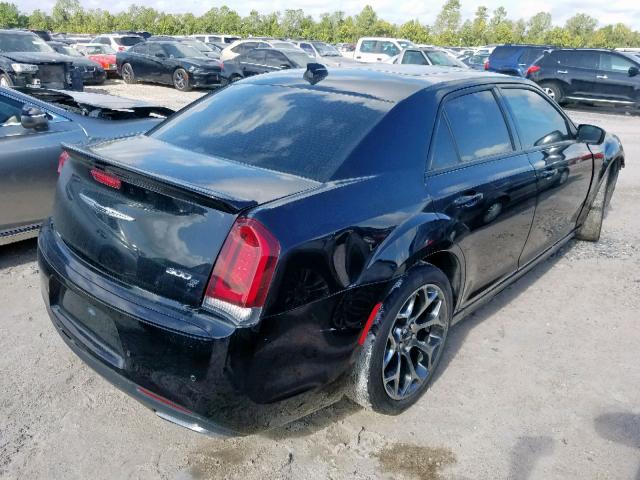 2C3CCABT3HH647389 - 2017 CHRYSLER 300 S BLACK photo 4