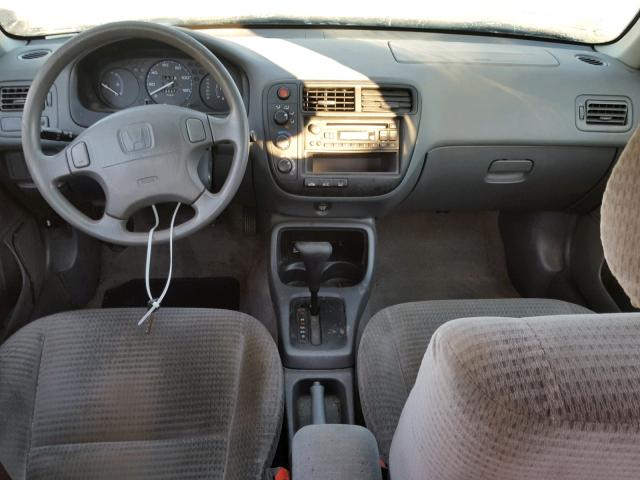 2HGEJ6612YH601179 - 2000 HONDA CIVIC BASE GREEN photo 9