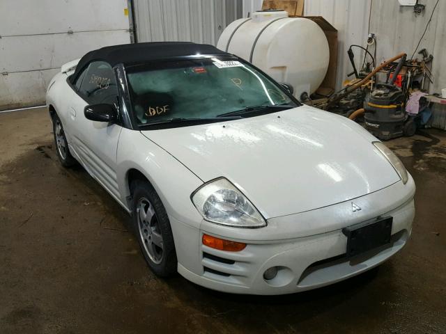 4A3AE45G73E144796 - 2003 MITSUBISHI ECLIPSE SP WHITE photo 1