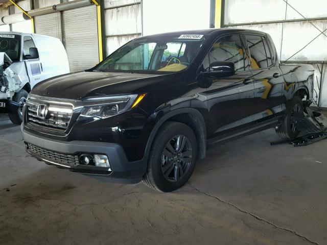 5FPYK2F13JB003333 - 2018 HONDA RIDGELINE BLACK photo 2