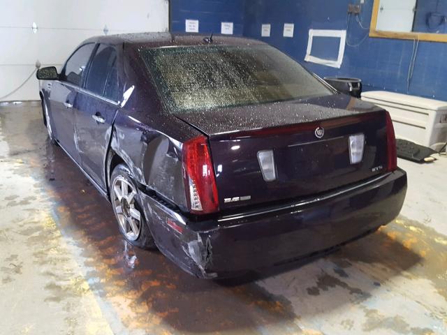 1G6DW67V380118028 - 2008 CADILLAC STS PURPLE photo 3