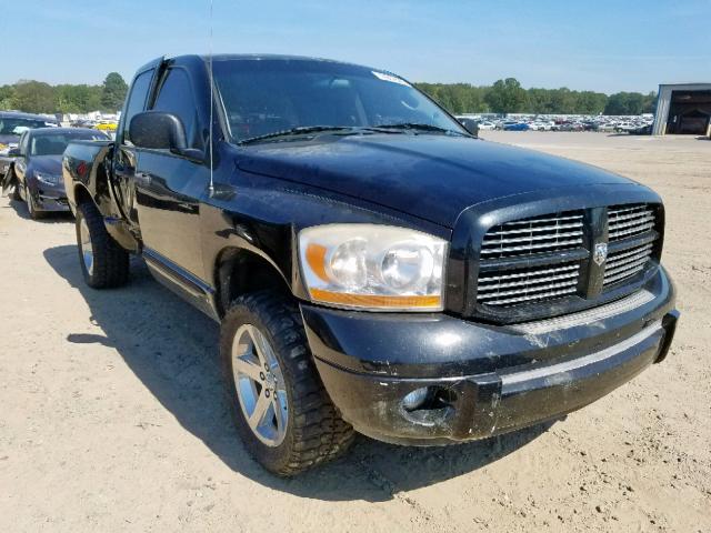 1D7HA18286S610226 - 2006 DODGE RAM 1500 S BLACK photo 1