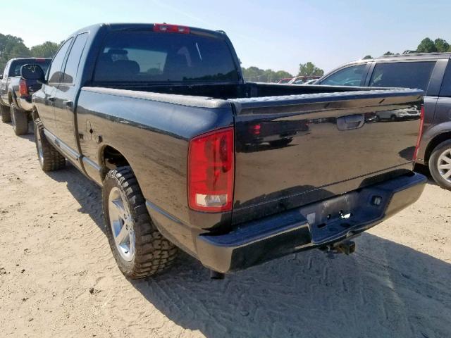 1D7HA18286S610226 - 2006 DODGE RAM 1500 S BLACK photo 3