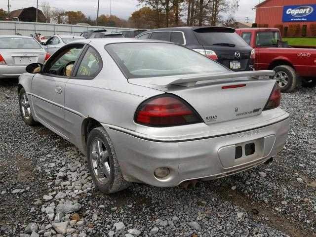 1G2NW12E84C128580 - 2004 PONTIAC GRAND AM G SILVER photo 3