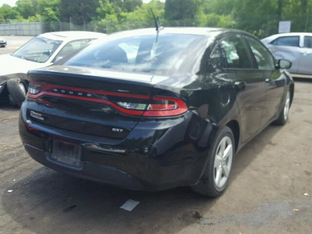 1C3CDFBB8FD266004 - 2015 DODGE DART SXT BLACK photo 4