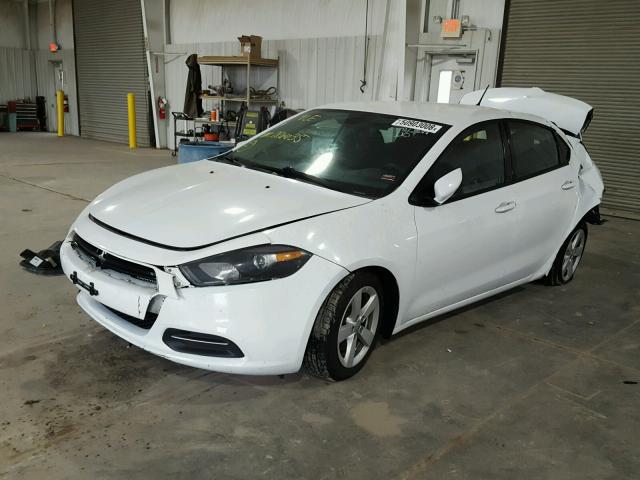 1C3CDFBB0FD286635 - 2015 DODGE DART SXT WHITE photo 2