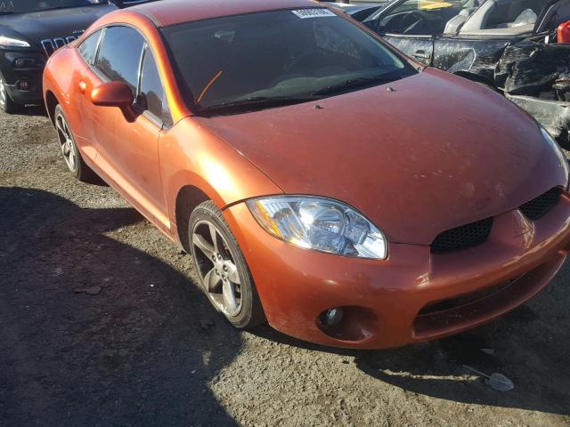 4A3AK24F78E026387 - 2008 MITSUBISHI ECLIPSE GS ORANGE photo 1