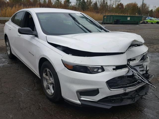 1G1ZB5ST6JF184776 - 2018 CHEVROLET MALIBU LS 白色 照片 1