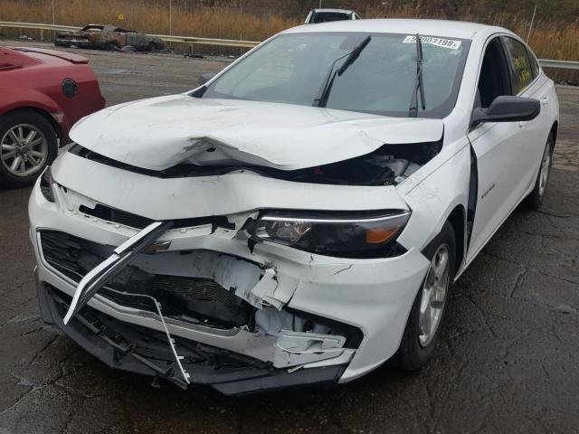 1G1ZB5ST6JF184776 - 2018 CHEVROLET MALIBU LS 白色 照片 2