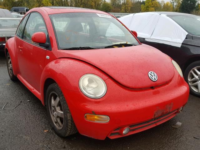 3VWCA21C0XM417329 - 1999 VOLKSWAGEN NEW BEETLE წითელი ფოტო 1