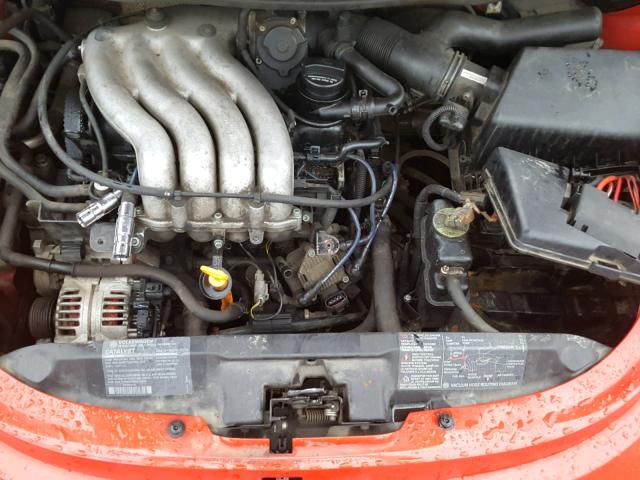 3VWCA21C0XM417329 - 1999 VOLKSWAGEN NEW BEETLE წითელი ფოტო 7