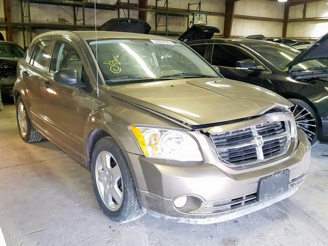 1B3HB48B68D503998 - 2008 DODGE CALIBER SX BROWN photo 1