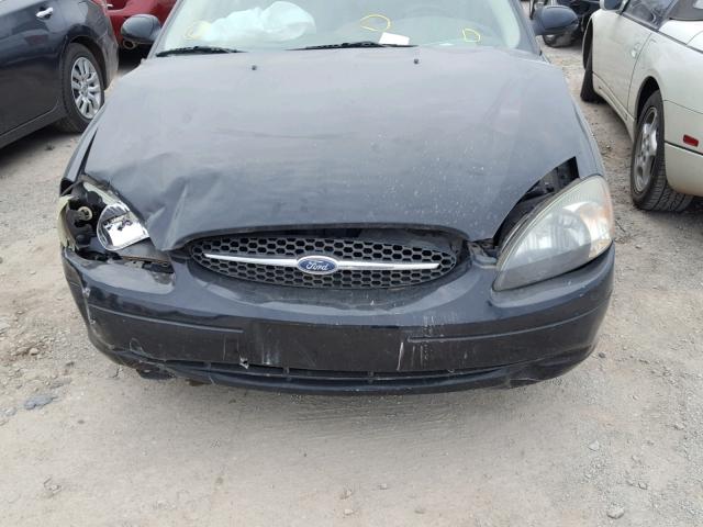 1FAHP56SX3A245638 - 2003 FORD TAURUS SEL BLACK photo 9