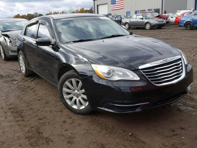 1C3CCBBB2DN602118 - 2013 CHRYSLER 200 TOURIN BLACK photo 1