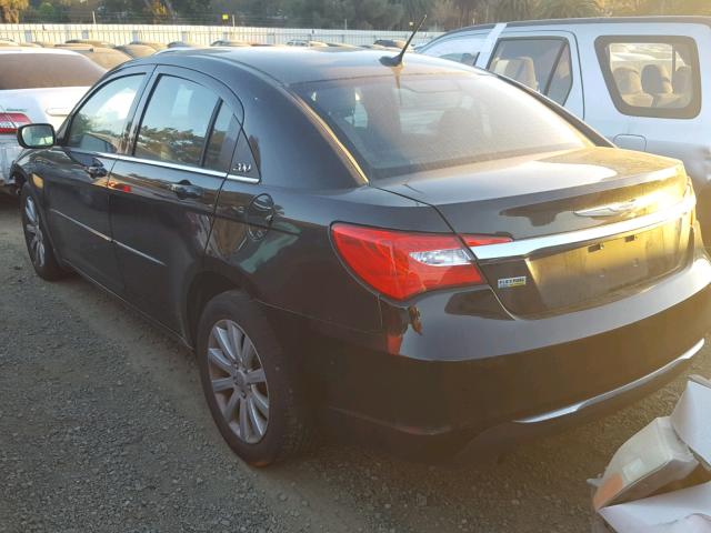 1C3CCBBG3CN261662 - 2012 CHRYSLER 200 TOURIN BLACK photo 3