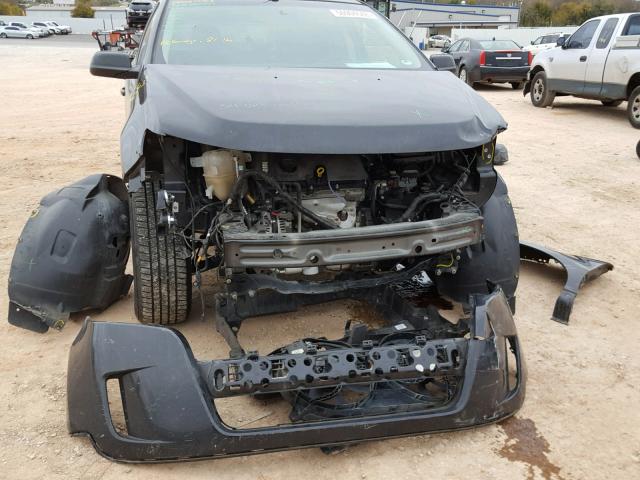 2FMDK3JC3DBB56653 - 2013 FORD EDGE SEL BLACK photo 9