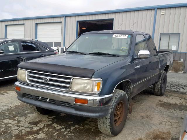 JT4VD22F4S0013523 - 1995 TOYOTA T100 XTRAC TEAL photo 2