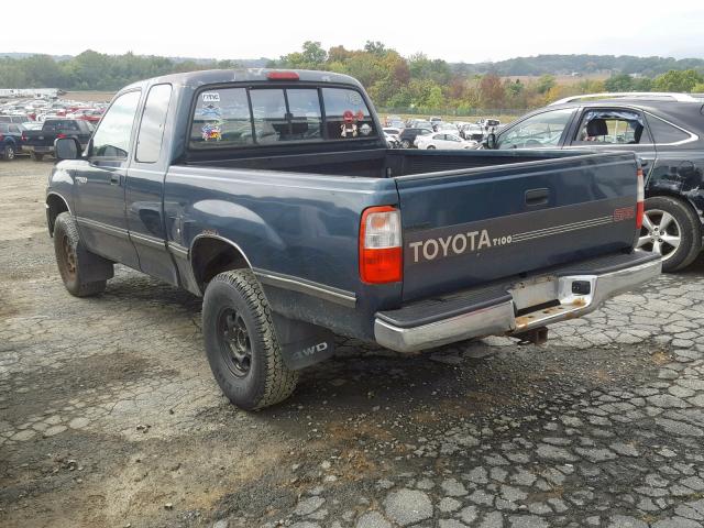 JT4VD22F4S0013523 - 1995 TOYOTA T100 XTRAC TEAL photo 3