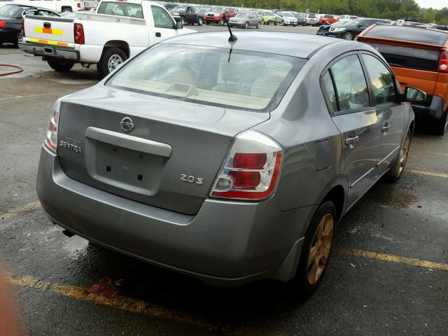 3N1AB61E37L695991 - 2007 NISSAN SENTRA 2.0 SILVER photo 4