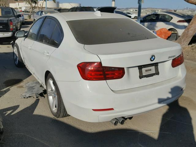 WBA3C1C56EK113252 - 2014 BMW 328 I SULE WHITE photo 3