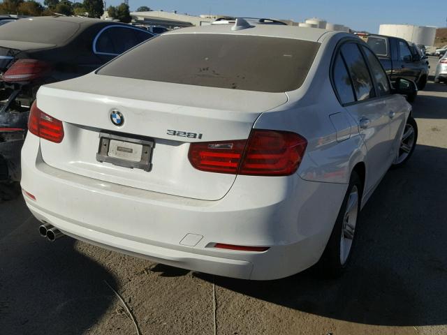 WBA3C1C56EK113252 - 2014 BMW 328 I SULE WHITE photo 4