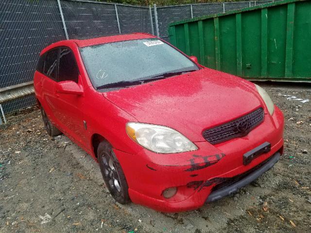 2T1LR32E55C353733 - 2005 TOYOTA COROLLA MA RED photo 1