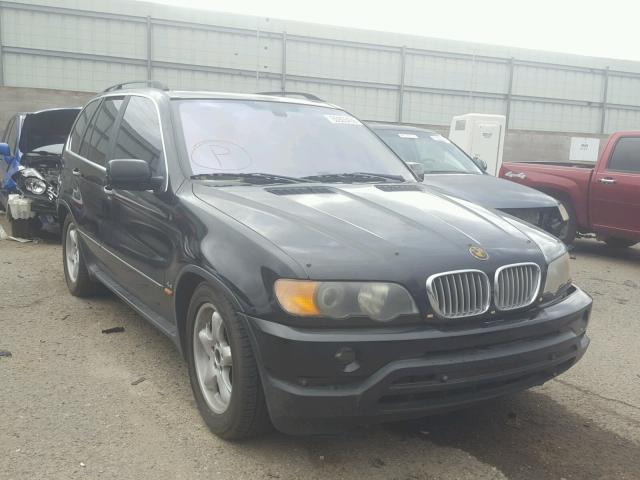 5UXFB33532LH33045 - 2002 BMW X5 4.4I BLACK photo 1