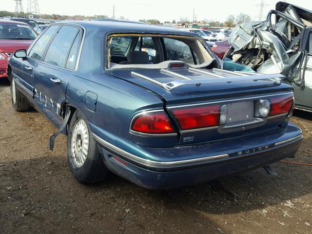 1G4HP52K8VH623459 - 1997 BUICK LESABRE CU GREEN photo 3