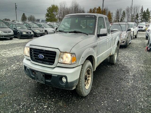 1FTYR44U08PB03225 - 2008 FORD RANGER SUP SILVER photo 2