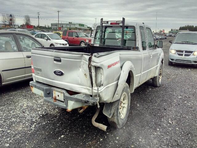 1FTYR44U08PB03225 - 2008 FORD RANGER SUP SILVER photo 4