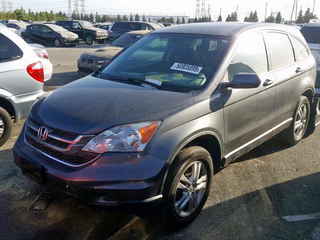 5J6RE3H77BL056587 - 2011 HONDA CR-V EXL CHARCOAL photo 2