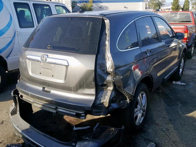 5J6RE3H77BL056587 - 2011 HONDA CR-V EXL CHARCOAL photo 4