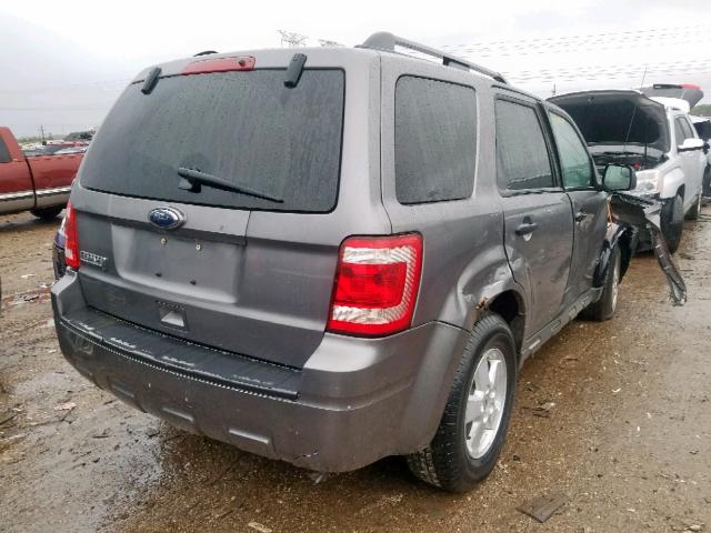 1FMCU0D73BKA26667 - 2011 FORD ESCAPE XLT GRAY photo 4