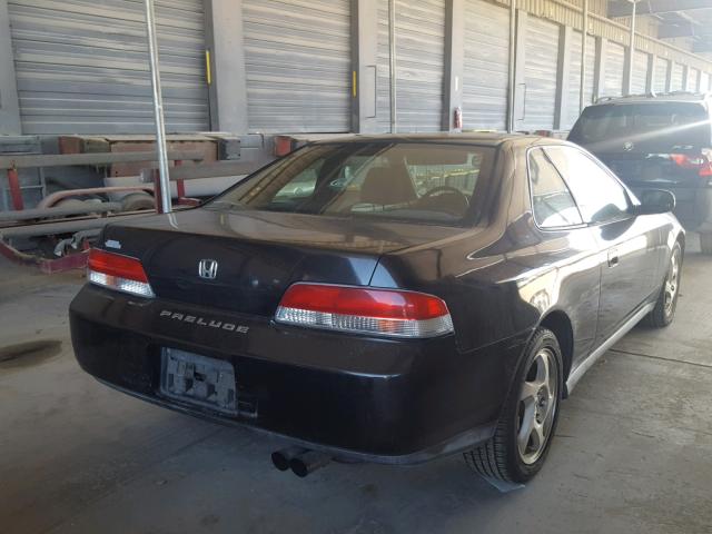 JHMBB6242WC008418 - 1998 HONDA PRELUDE BLACK photo 4