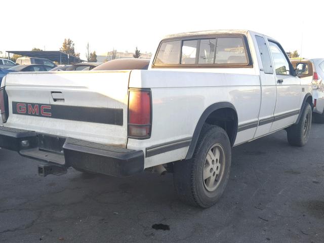 1GTDT19Z3K8538177 - 1989 GMC S TRUCK S1 WHITE photo 4