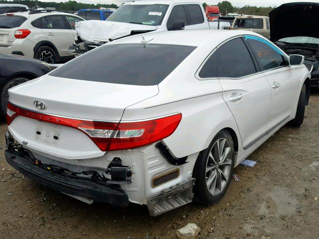 KMHFG4JG6HA579893 - 2017 HYUNDAI AZERA WHITE photo 4