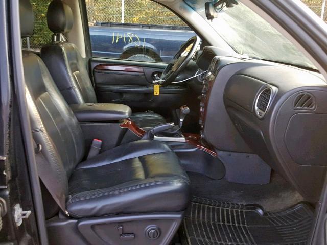 1GKDT13S152246230 - 2005 GMC ENVOY BLACK photo 5