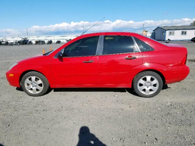 1FAFP38371W346346 - 2001 FORD FOCUS ZTS RED photo 10