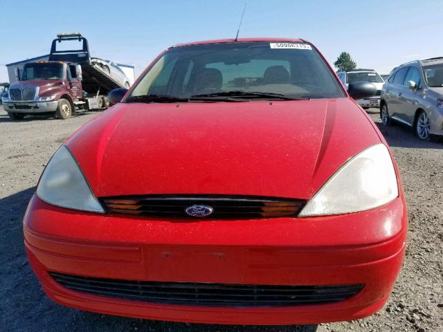 1FAFP38371W346346 - 2001 FORD FOCUS ZTS RED photo 9